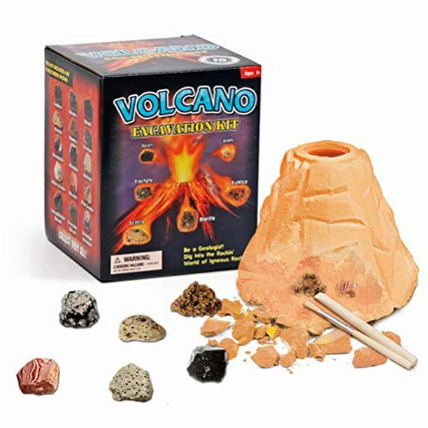 Volcanic Digging Mining Excavation Kit Dig Out Your Own Rock Stone Specimens Set Volcanic Digging Mining Excavation Kit Dig Out Your Own Rock Stone Specimens Set